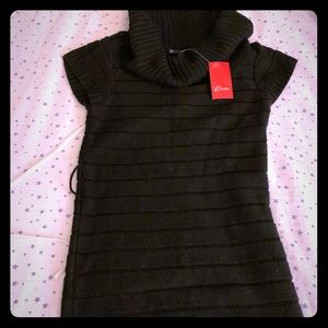 Guess jet black winter dress